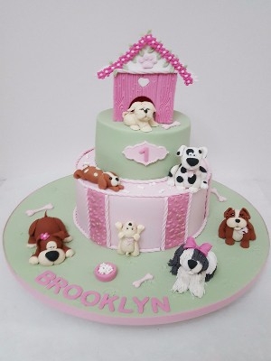 Doggies cake